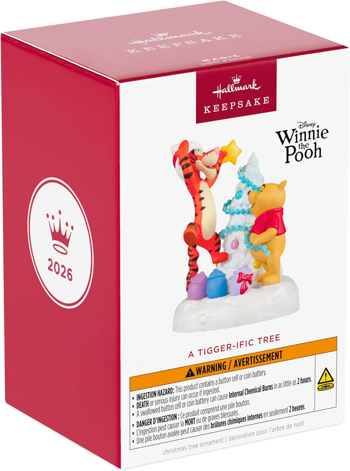 Hallmark 2026 Keepsake Disney Winnie the Pooh Ornament (A Tigger-ific Tree)