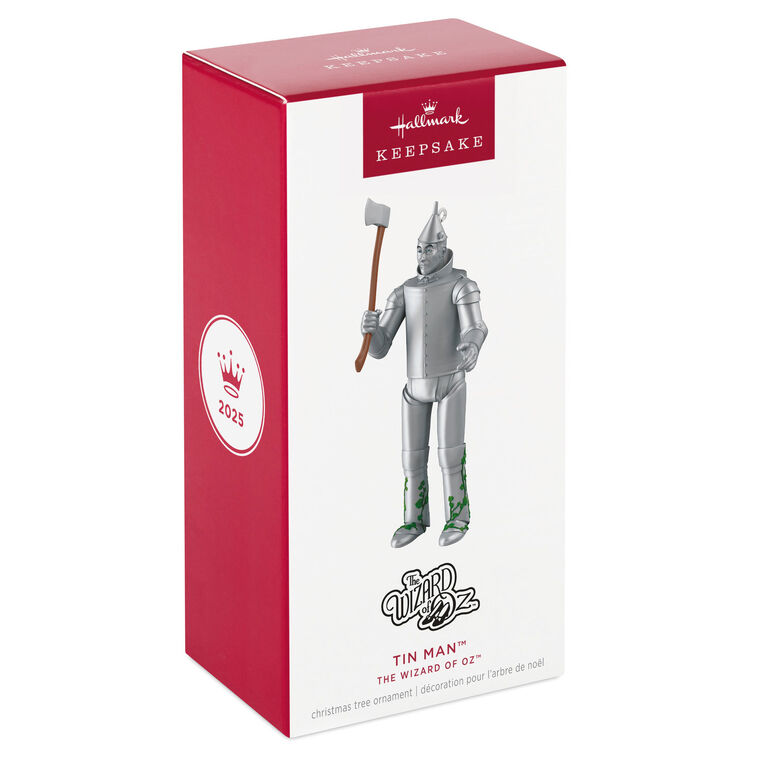 Hallmark Keepsake Christmas 2025 The Wizard of Oz™ Tin Man™ Ornament