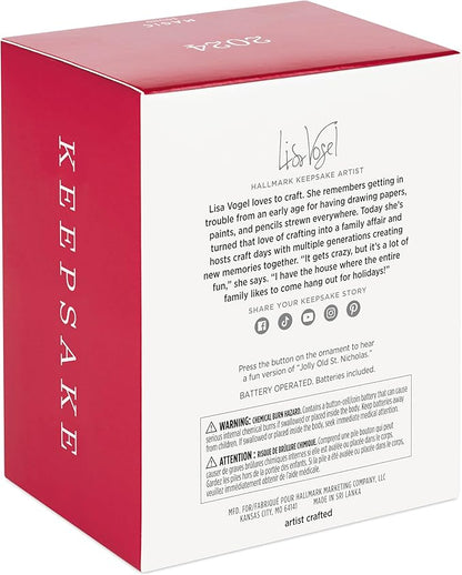 Hallmark Keepsake Christmas Ornament 2024, Wrapped Up in Christmas 2024 Musical, Snowman Collectors Gifts