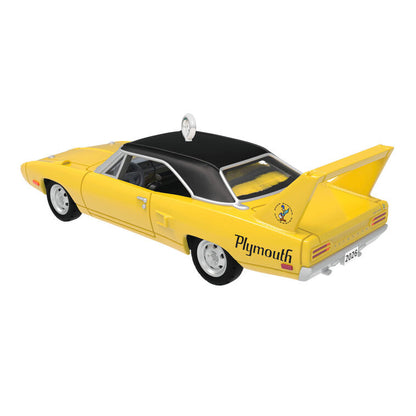 Hallmark 2026 Christmas Ornament Mini Lil' Classic Cars 1970 Plymouth Superbird 2026 Metal Ornament, 0.75"