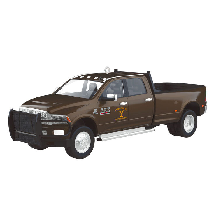 Hallmark Keepsake Christmas Ornament 2025, The Car's The Star Yellowstone 2014 Dodge Ram 3500, TV Show Gifts - BCGiftMall