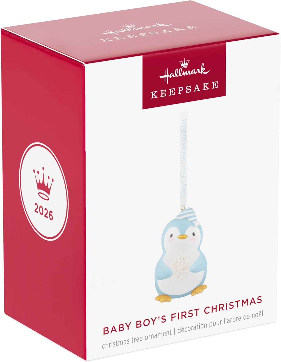 Hallmark Keepsake Christmas Ornament 2026, Baby Boy's First Christmas Penguin 2026