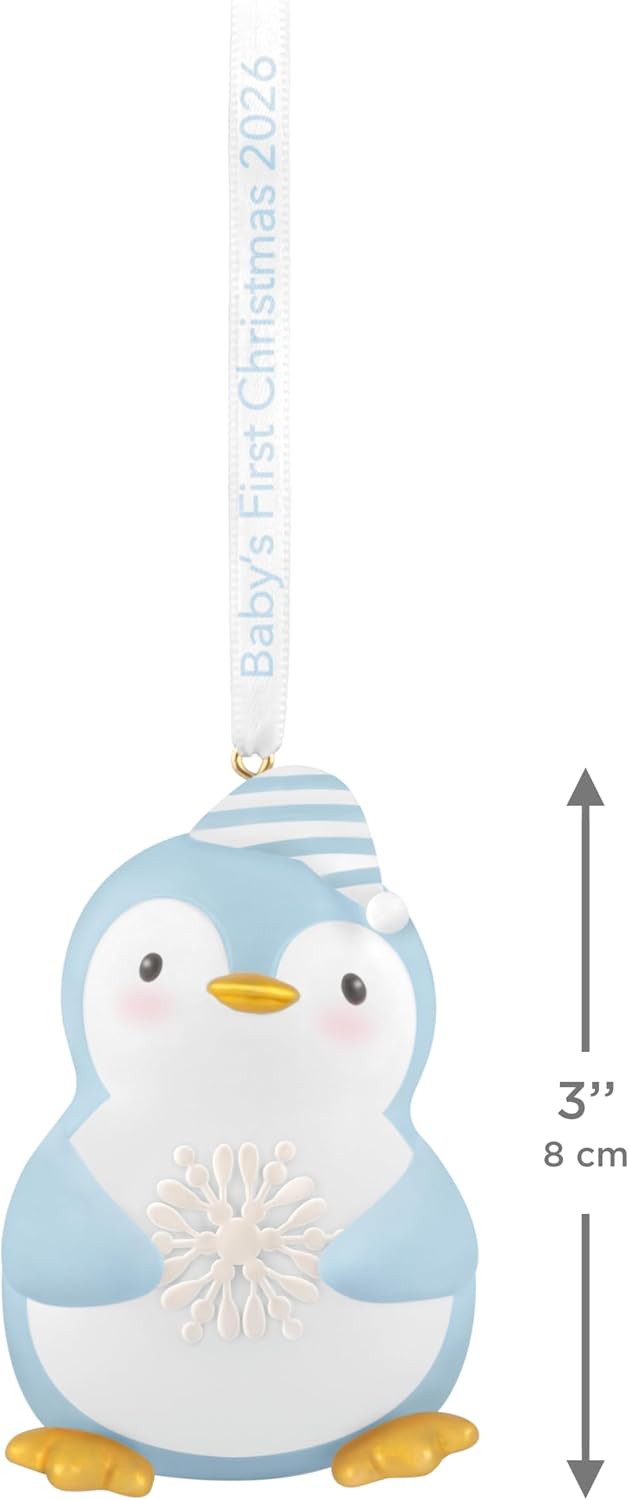 Hallmark Keepsake Christmas Ornament 2026, Baby Boy's First Christmas Penguin 2026