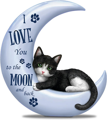 Blake Jensen I Love You to The Moon and Back Cat Figurine
