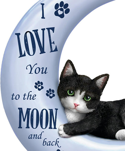 Blake Jensen I Love You to The Moon and Back Cat Figurine