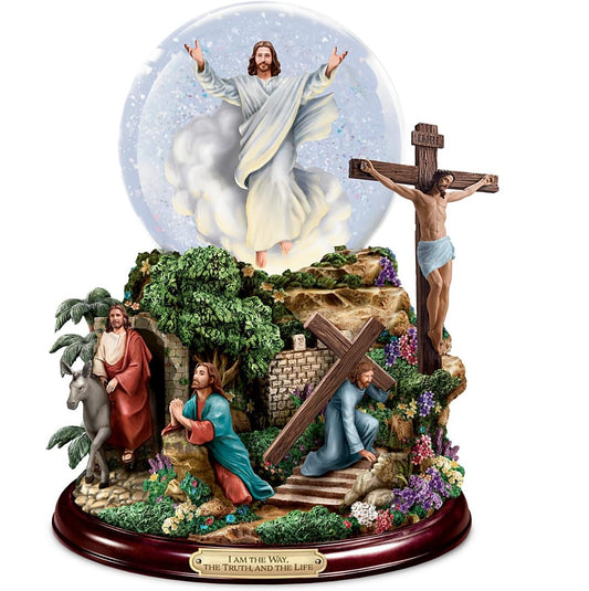 Thomas Kinkade's Life of Christ Glitter Globe