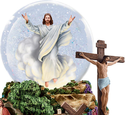 Thomas Kinkade's Life of Christ Glitter Globe